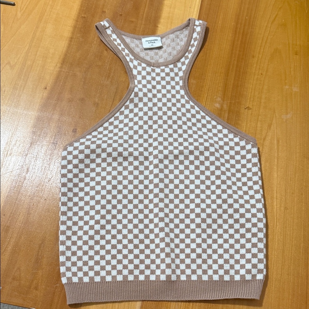 Abercrombie & Fitch High Neck Racerback Tank